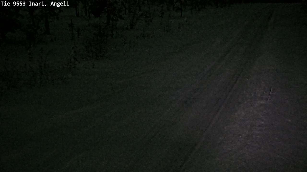 Weather Camera Image Road 9553 Inari, Angeli, Lintupuolivaara, Inari, Lappi
