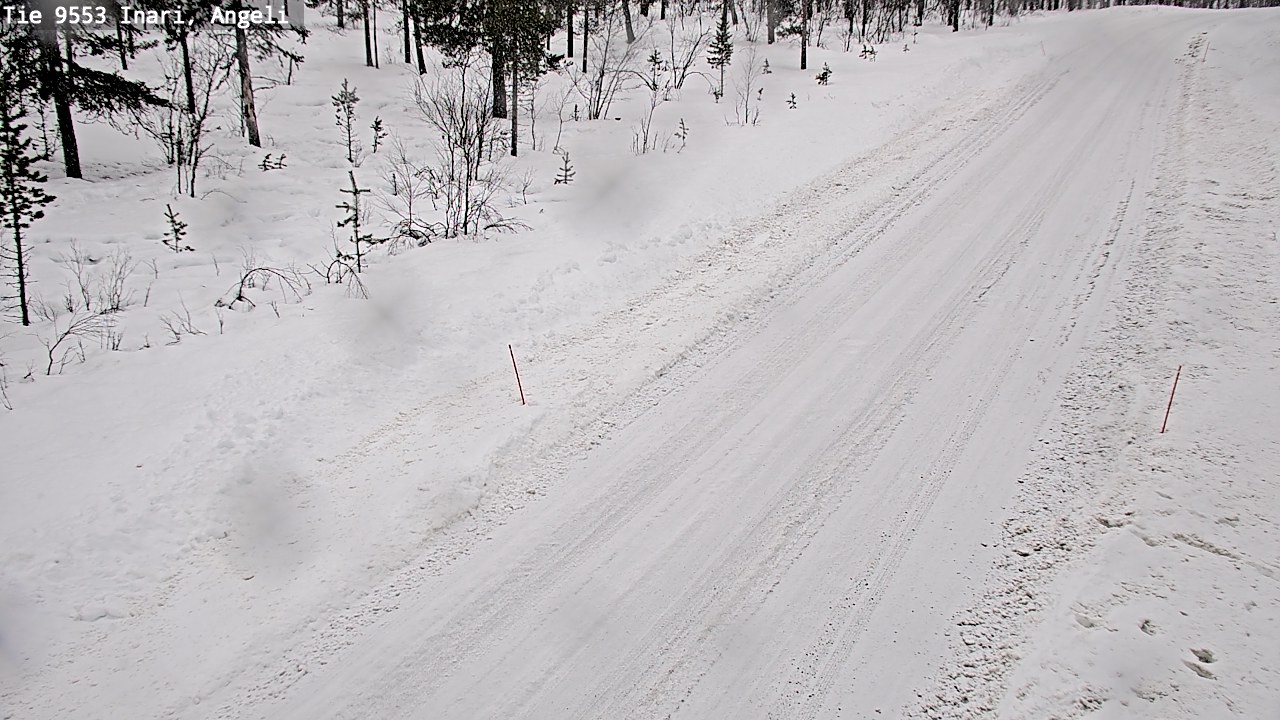 Kelikamerat Kuva Tie 9553 Inari, Angeli, Lintupuolivaara, Inari, Lappi