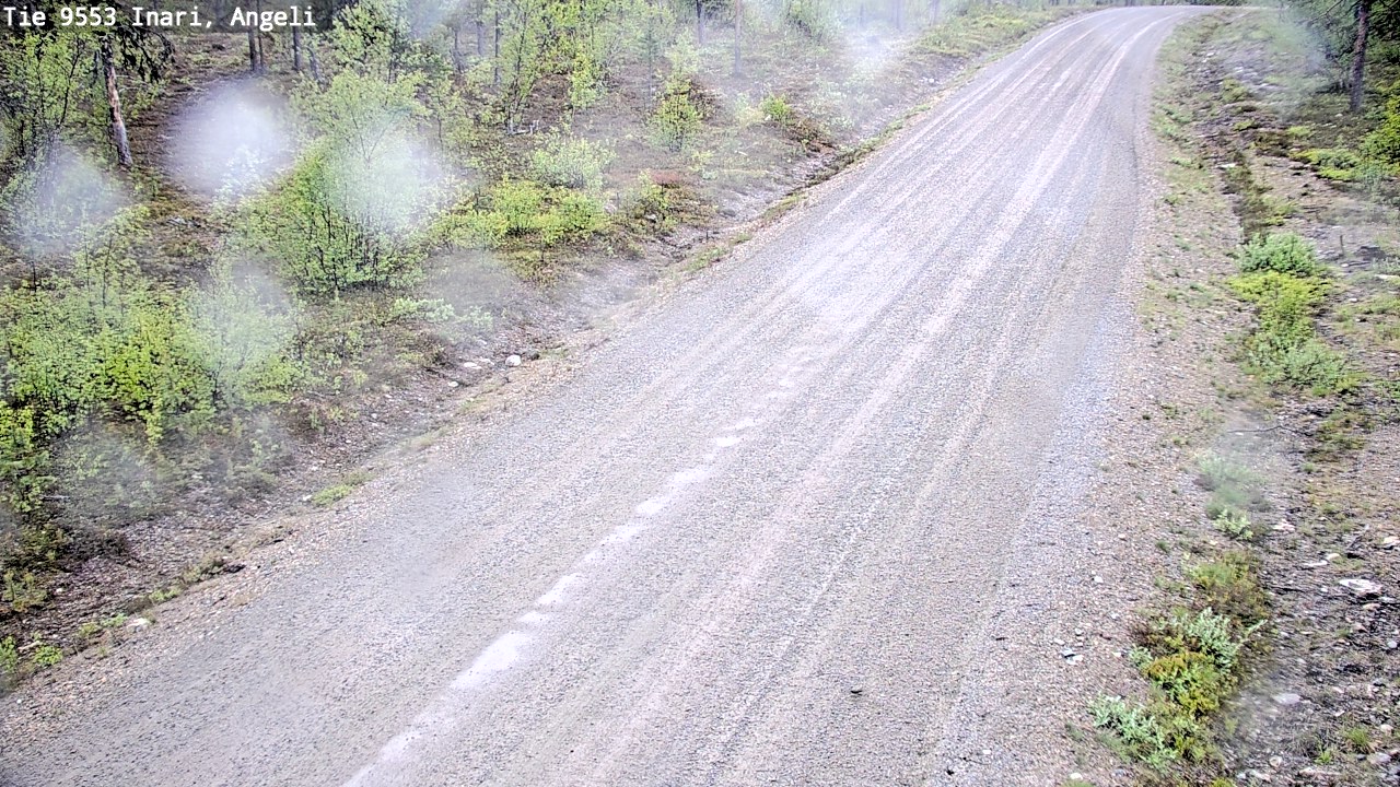 Kelikamerat Kuva Tie 9553 Inari, Angeli, Lintupuolivaara, Inari, Lappi
