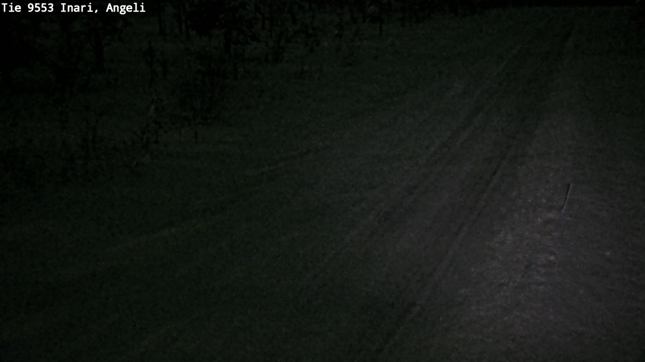 Weather Camera Image Road 9553 Inari, Angeli, Lintupuolivaara, Inari, Lappi
