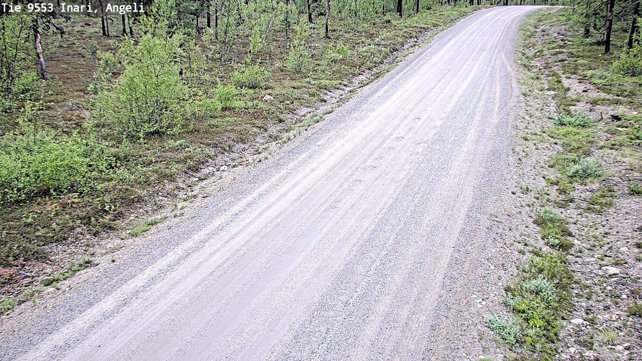 Kelikamerat Kuva Tie 9553 Inari, Angeli, Lintupuolivaara, Inari, Lappi