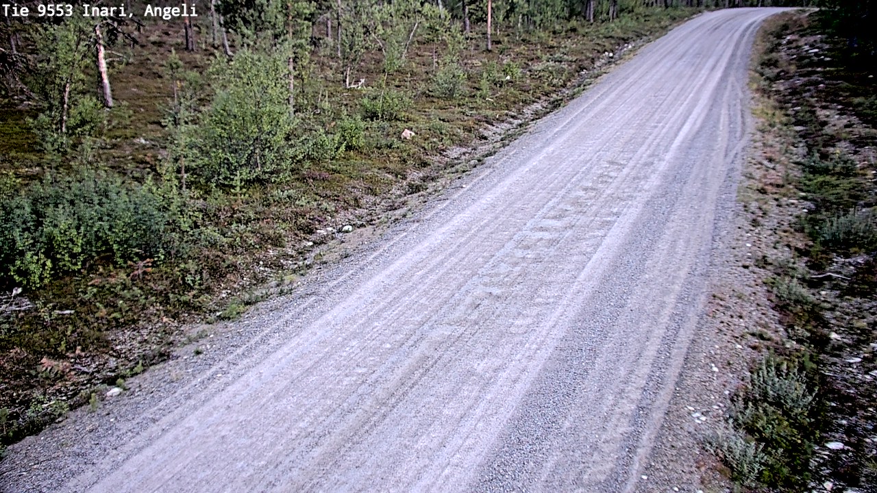 Kelikamerat Kuva Tie 9553 Inari, Angeli, Lintupuolivaara, Inari, Lappi