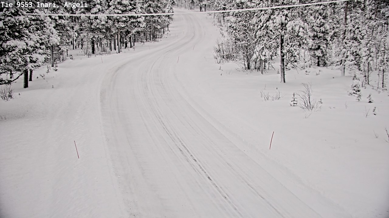 Kelikamerat Kuva Tie 9553 Inari, Angeli, Lintupuolivaara, Inari, Lappi