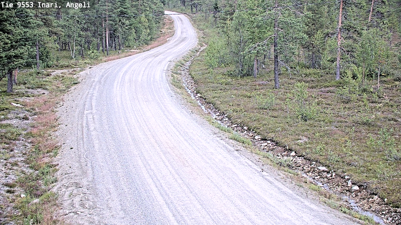 Kelikamerat Kuva Tie 9553 Inari, Angeli, Lintupuolivaara, Inari, Lappi