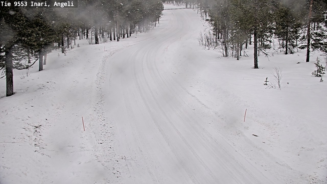 Kelikamerat Kuva Tie 9553 Inari, Angeli, Lintupuolivaara, Inari, Lappi