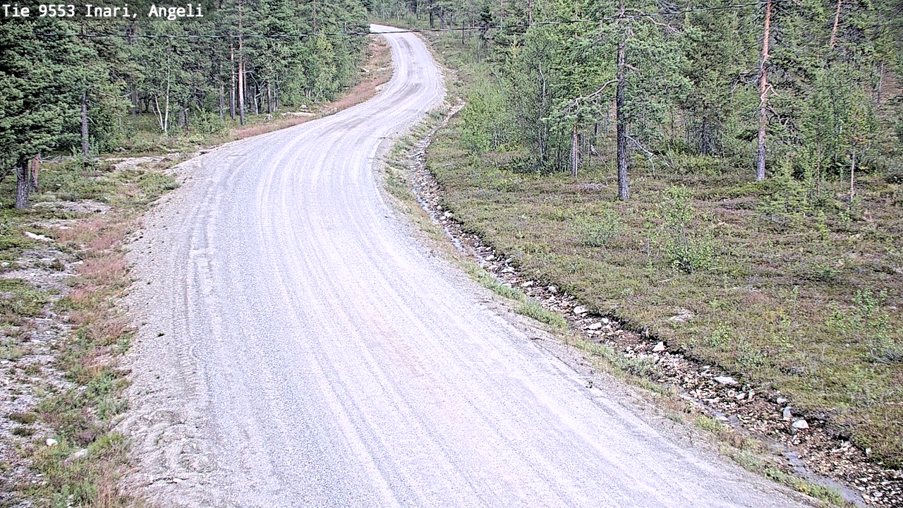 Kelikamerat Kuva Tie 9553 Inari, Angeli, Lintupuolivaara, Inari, Lappi