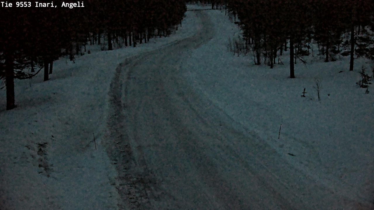 Kelikamerat Kuva Tie 9553 Inari, Angeli, Lintupuolivaara, Inari, Lappi