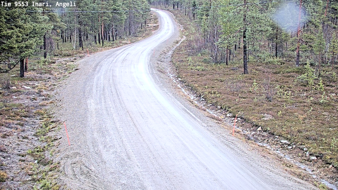 Kelikamerat Kuva Tie 9553 Inari, Angeli, Lintupuolivaara, Inari, Lappi