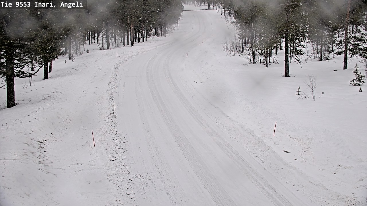 Kelikamerat Kuva Tie 9553 Inari, Angeli, Lintupuolivaara, Inari, Lappi