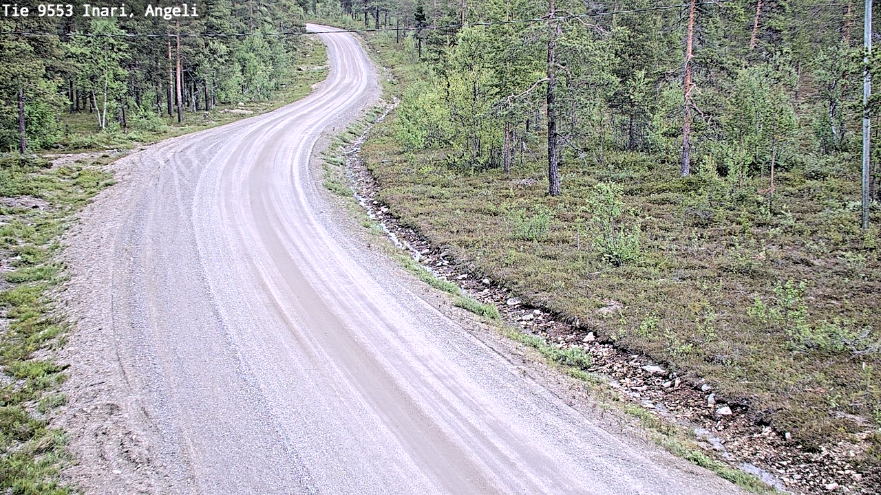 Kelikamerat Kuva Tie 9553 Inari, Angeli, Lintupuolivaara, Inari, Lappi