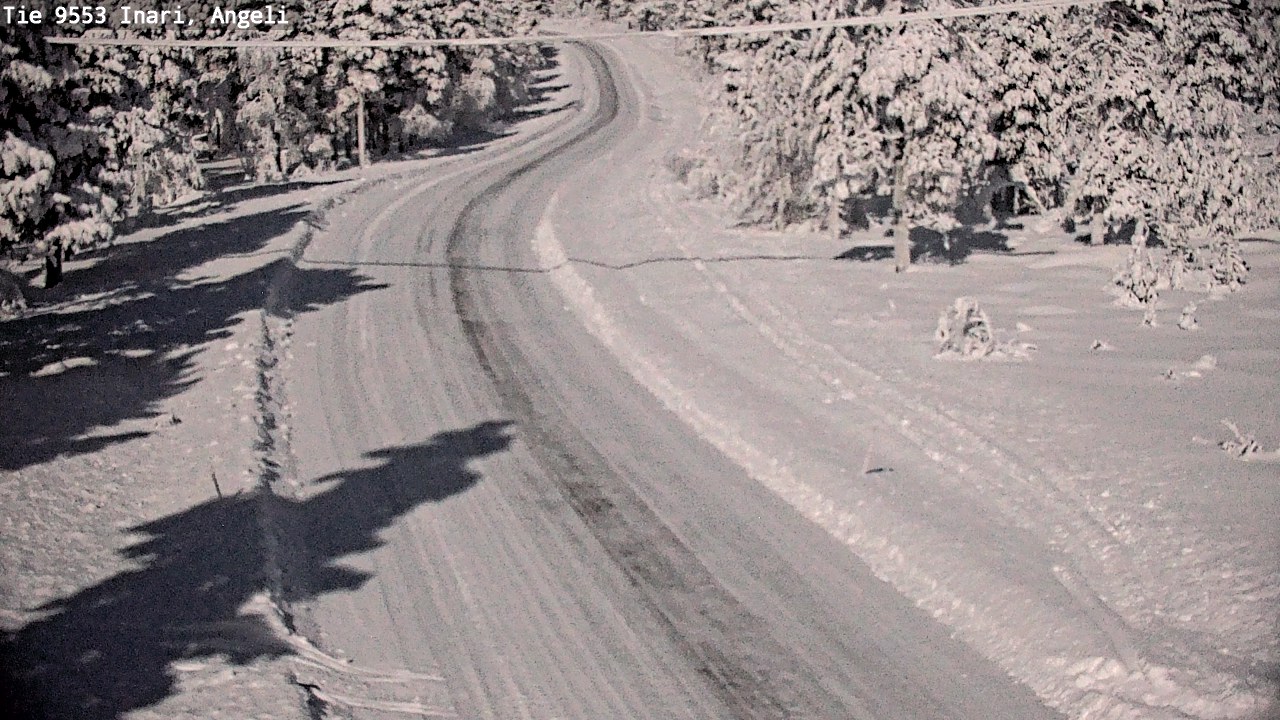 Kelikamerat Kuva Tie 9553 Inari, Angeli, Lintupuolivaara, Inari, Lappi