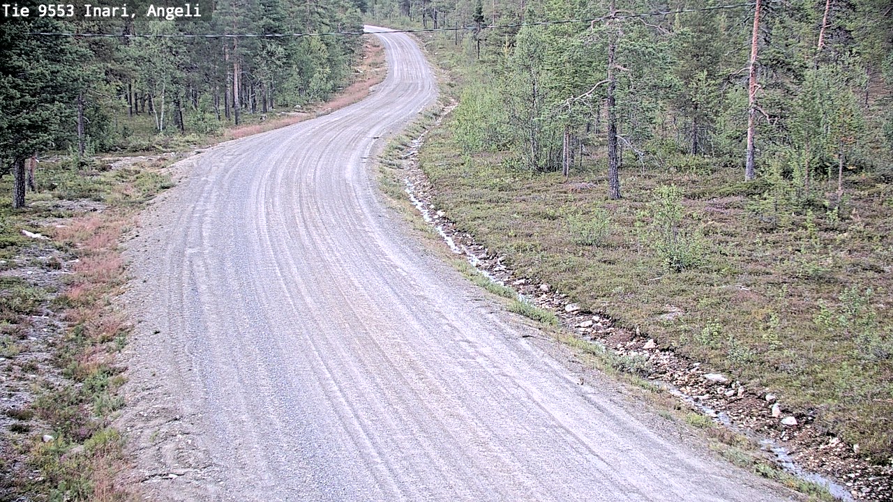 Kelikamerat Kuva Tie 9553 Inari, Angeli, Lintupuolivaara, Inari, Lappi