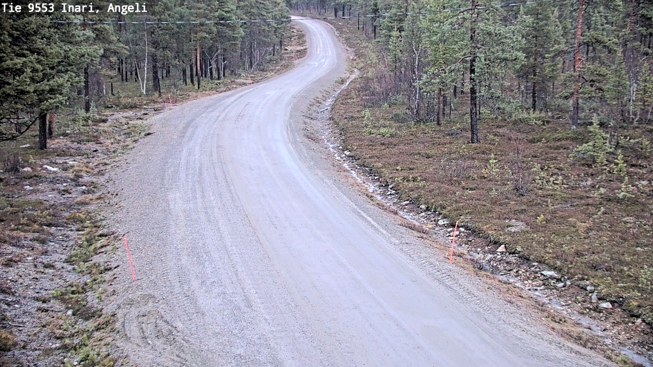 Kelikamerat Kuva Tie 9553 Inari, Angeli, Lintupuolivaara, Inari, Lappi