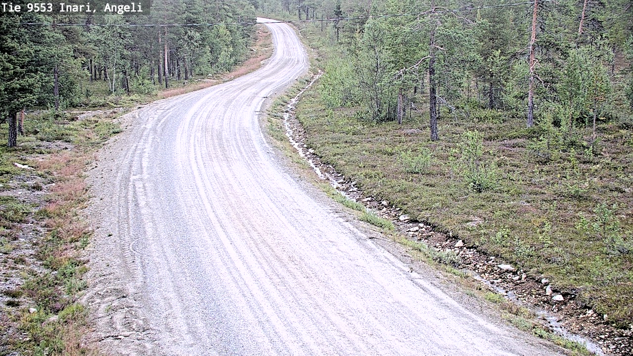 Kelikamerat Kuva Tie 9553 Inari, Angeli, Lintupuolivaara, Inari, Lappi