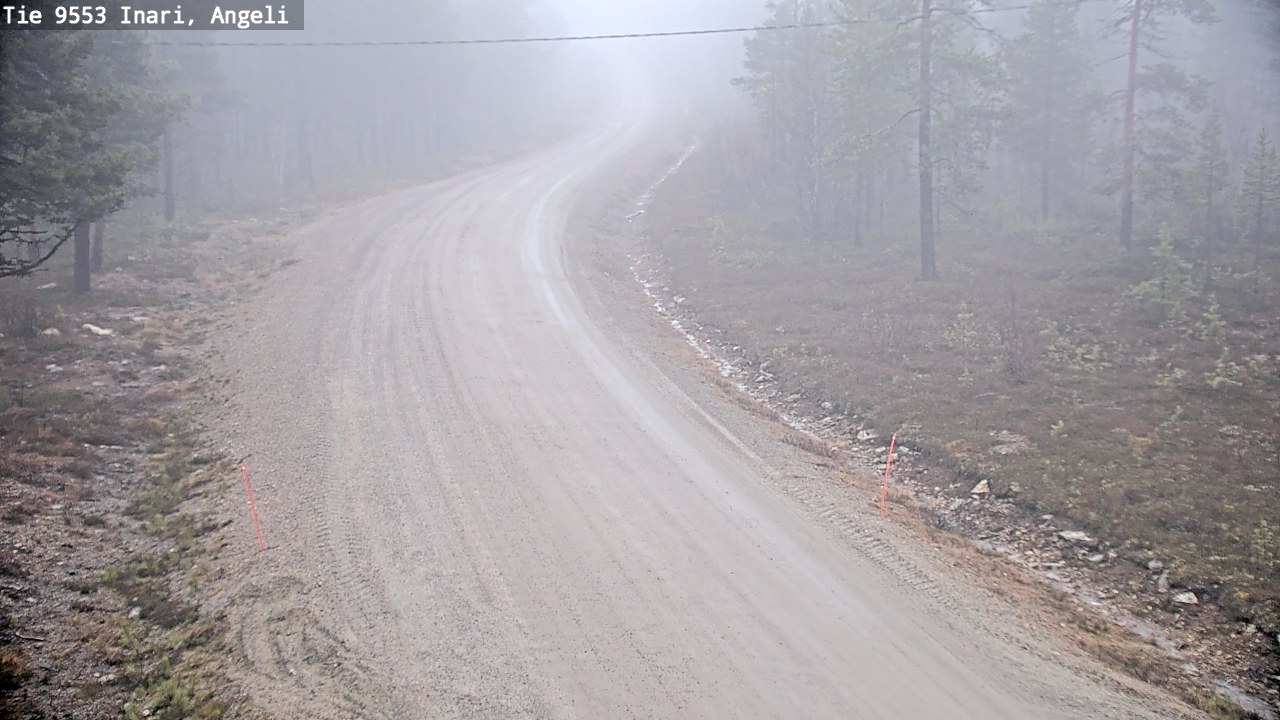 Kelikamerat Kuva Tie 9553 Inari, Angeli, Lintupuolivaara, Inari, Lappi