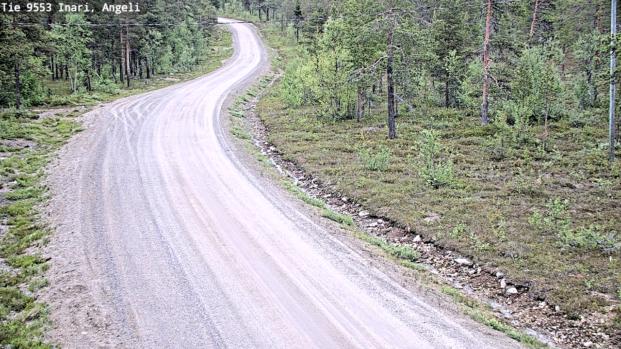 Kelikamerat Kuva Tie 9553 Inari, Angeli, Lintupuolivaara, Inari, Lappi