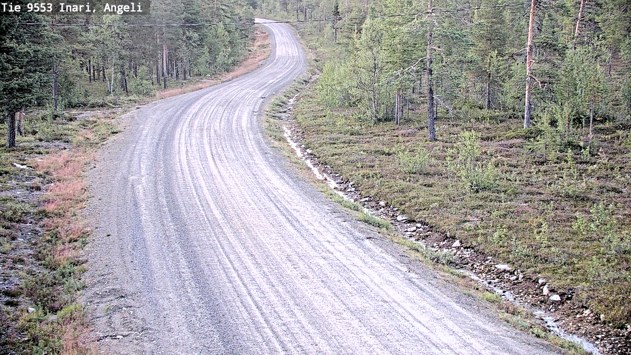 Kelikamerat Kuva Tie 9553 Inari, Angeli, Lintupuolivaara, Inari, Lappi