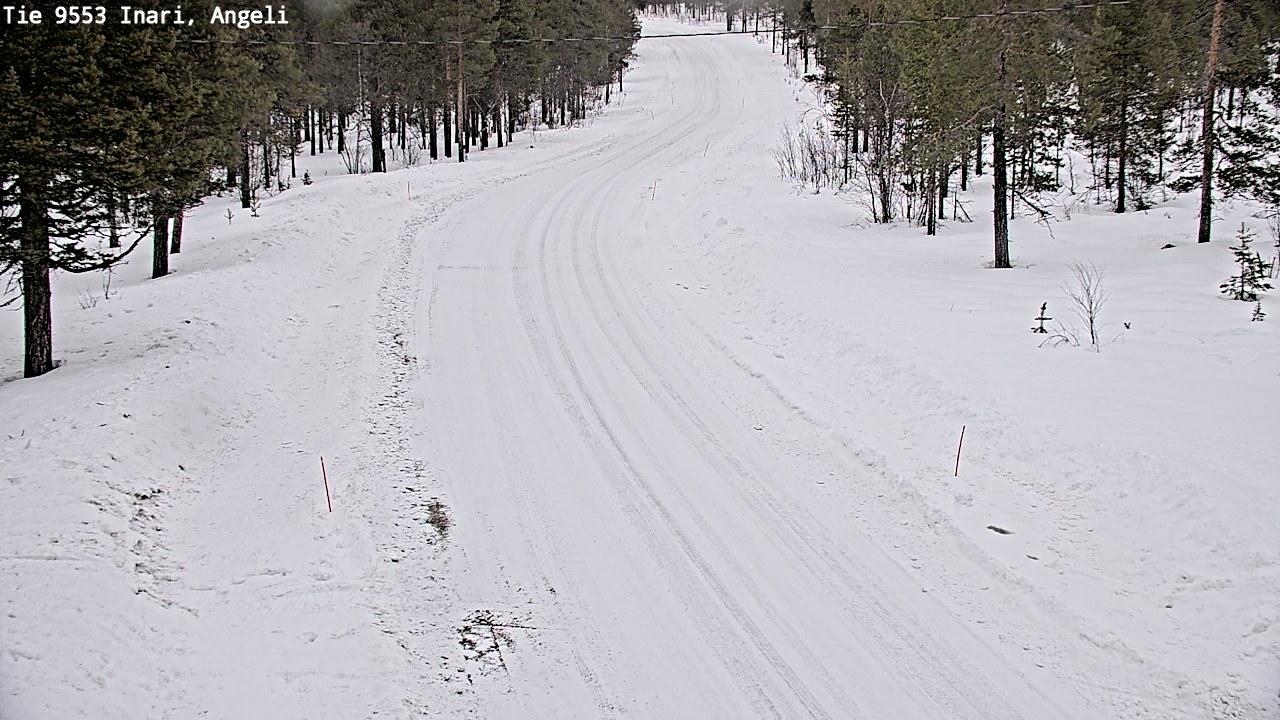 Kelikamerat Kuva Tie 9553 Inari, Angeli, Lintupuolivaara, Inari, Lappi