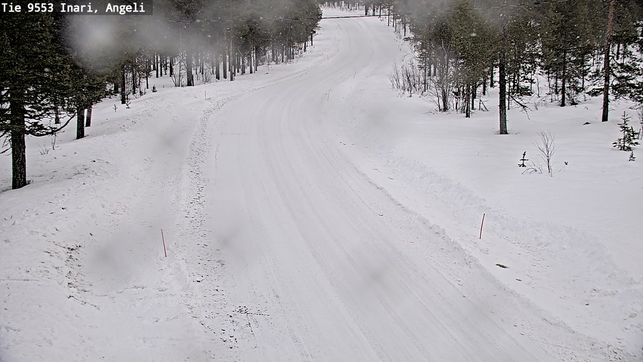 Kelikamerat Kuva Tie 9553 Inari, Angeli, Lintupuolivaara, Inari, Lappi