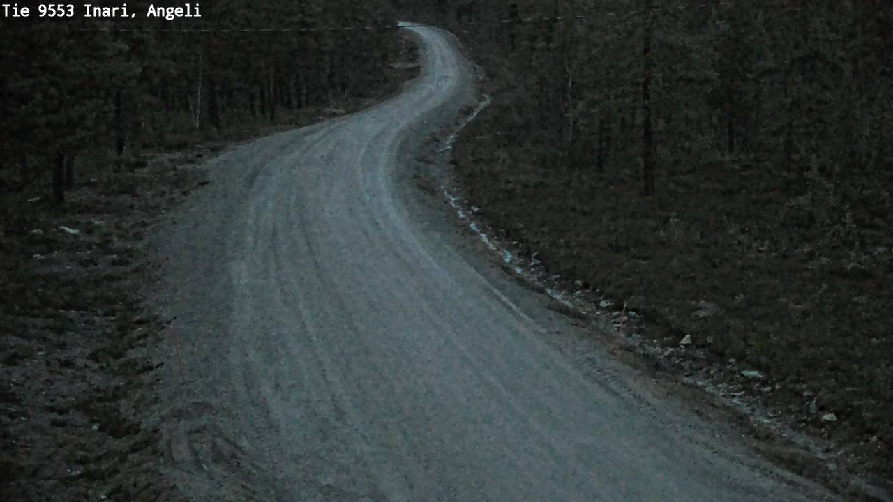 Kelikamerat Kuva Tie 9553 Inari, Angeli, Lintupuolivaara, Inari, Lappi