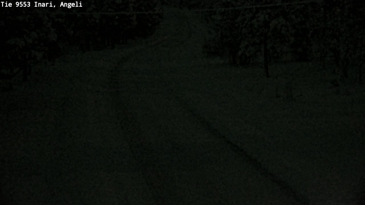Weather Camera Image Väg 9553 Inari, Angeli, Lintupuolivaara, Inari, Lappi