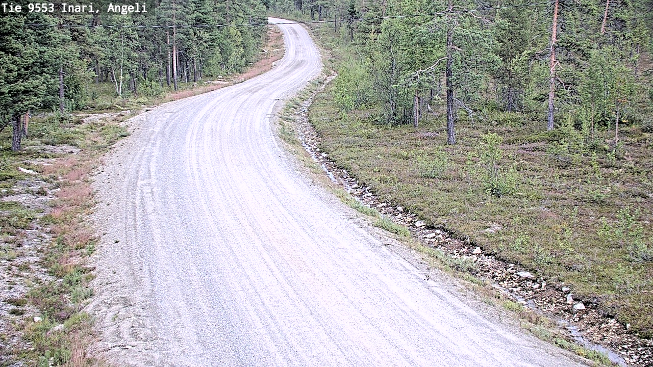 Kelikamerat Kuva Tie 9553 Inari, Angeli, Lintupuolivaara, Inari, Lappi
