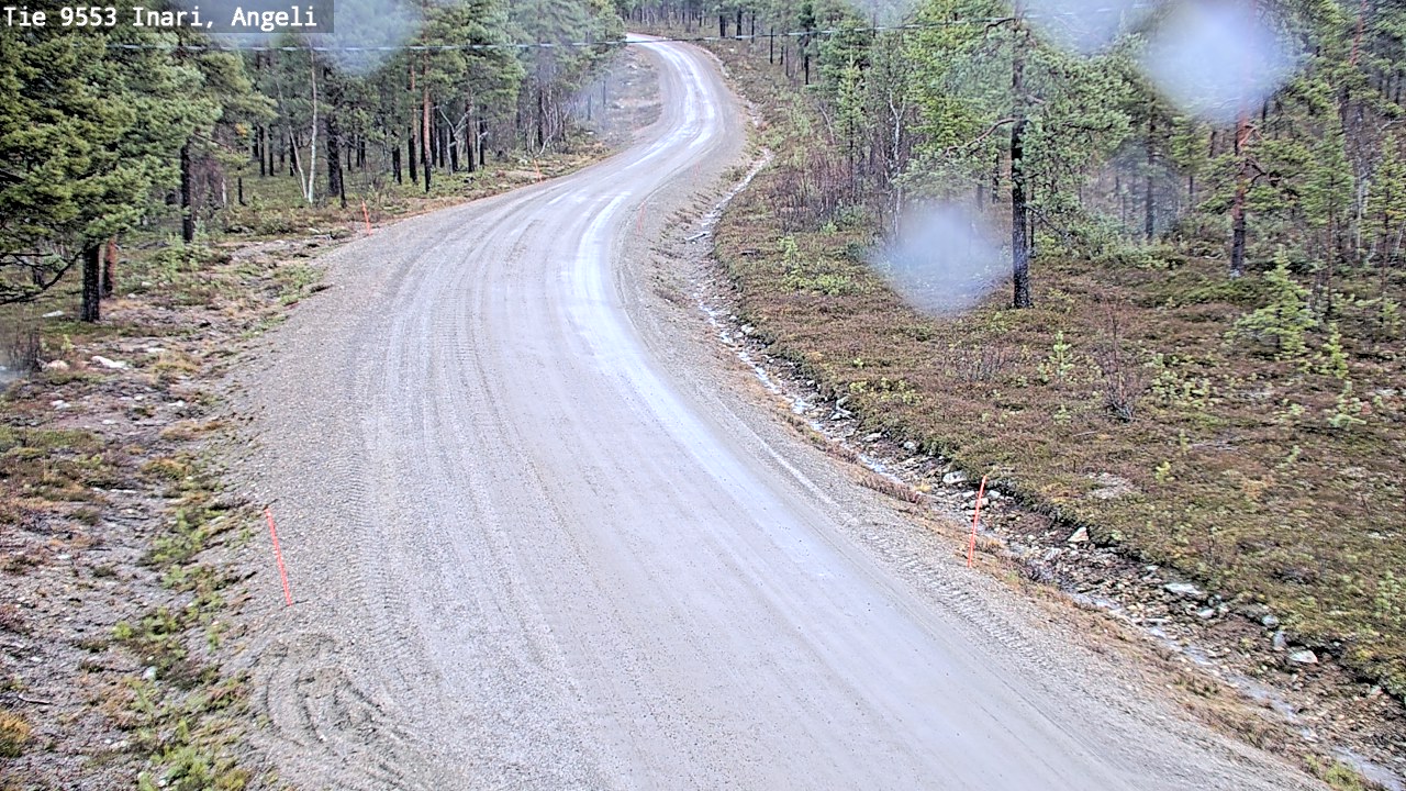 Kelikamerat Kuva Tie 9553 Inari, Angeli, Lintupuolivaara, Inari, Lappi