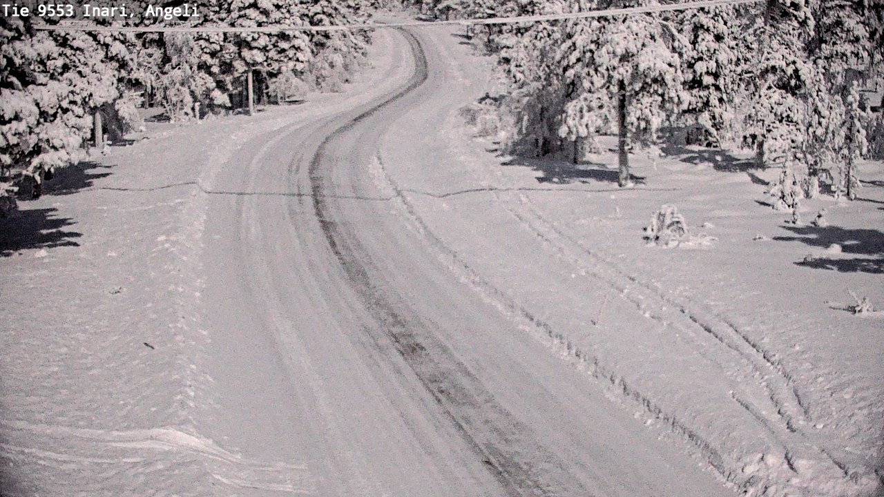 Kelikamerat Kuva Tie 9553 Inari, Angeli, Lintupuolivaara, Inari, Lappi