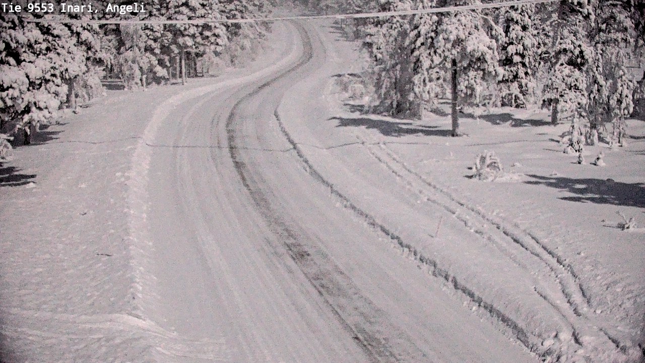 Kelikamerat Kuva Tie 9553 Inari, Angeli, Lintupuolivaara, Inari, Lappi