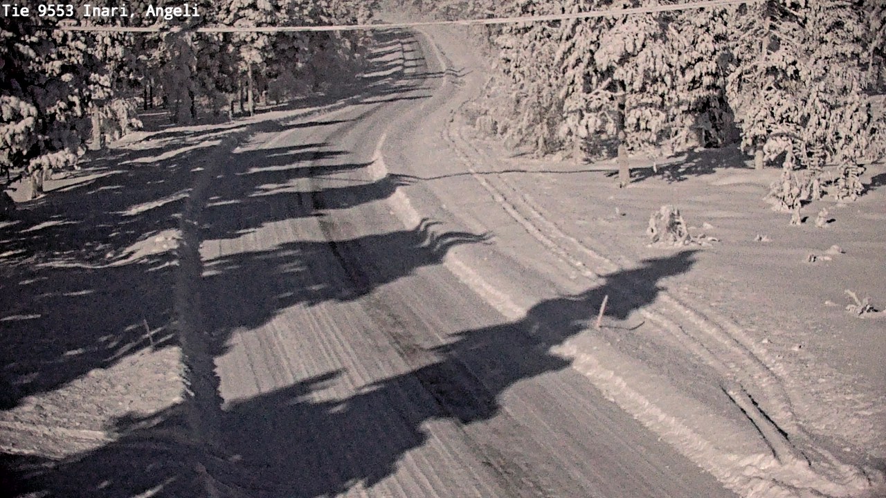 Kelikamerat Kuva Tie 9553 Inari, Angeli, Lintupuolivaara, Inari, Lappi