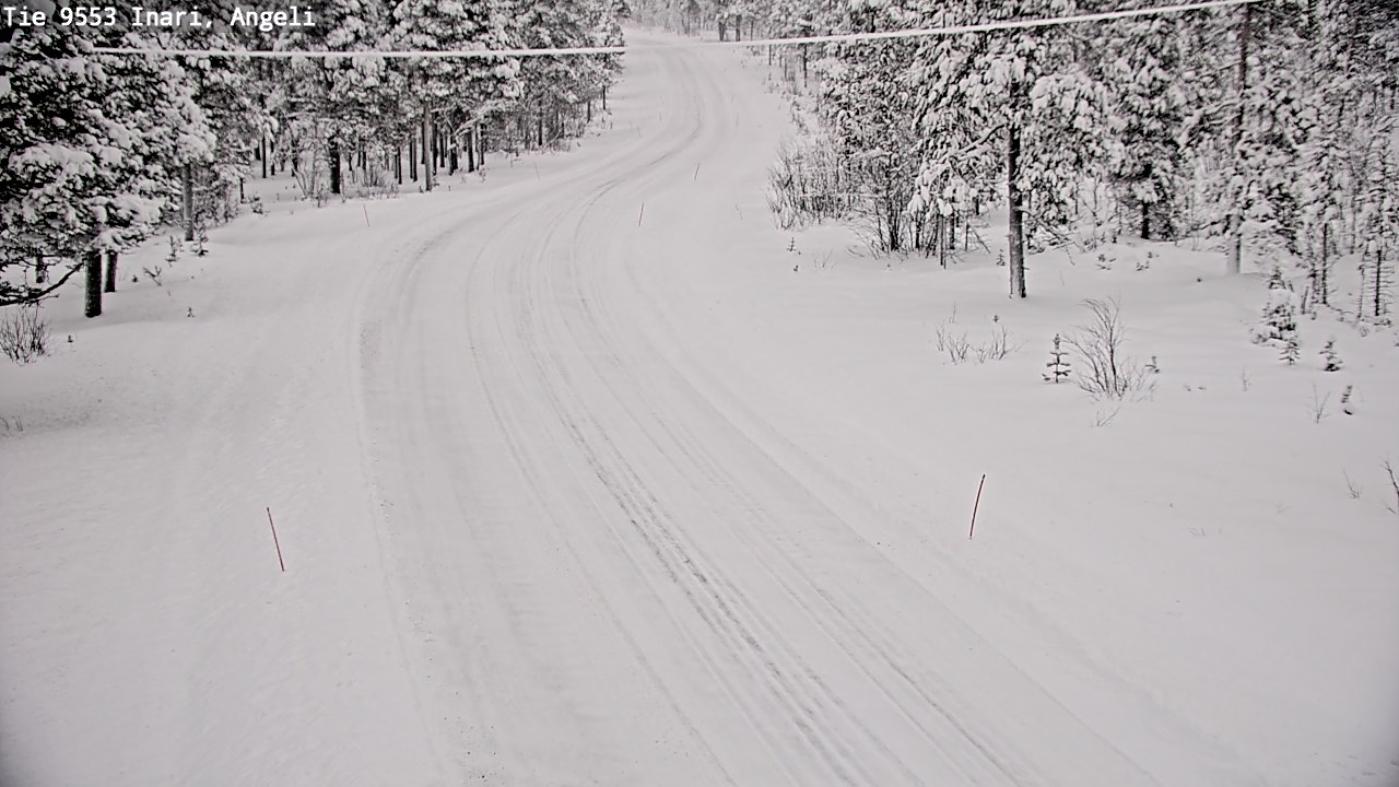 Kelikamerat Kuva Tie 9553 Inari, Angeli, Lintupuolivaara, Inari, Lappi