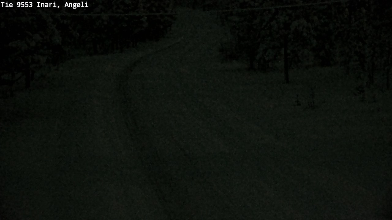 Weather Camera Image Road 9553 Inari, Angeli, Lintupuolivaara, Inari, Lappi