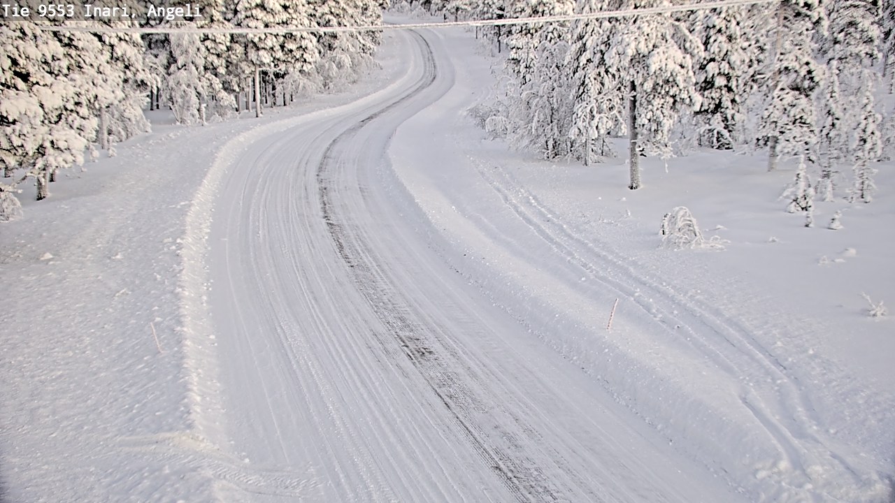 Kelikamerat Kuva Tie 9553 Inari, Angeli, Lintupuolivaara, Inari, Lappi