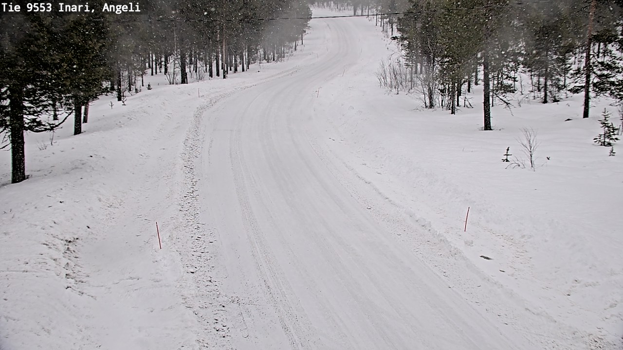 Kelikamerat Kuva Tie 9553 Inari, Angeli, Lintupuolivaara, Inari, Lappi