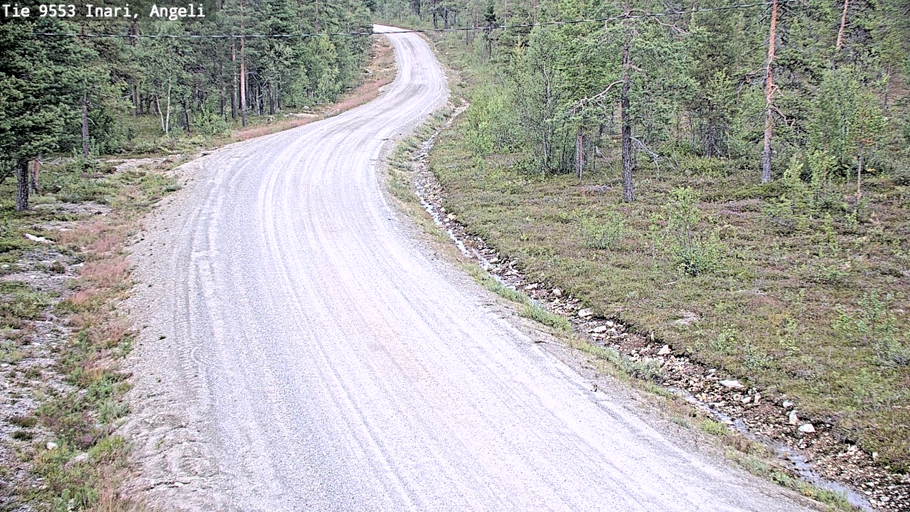 Kelikamerat Kuva Tie 9553 Inari, Angeli, Lintupuolivaara, Inari, Lappi