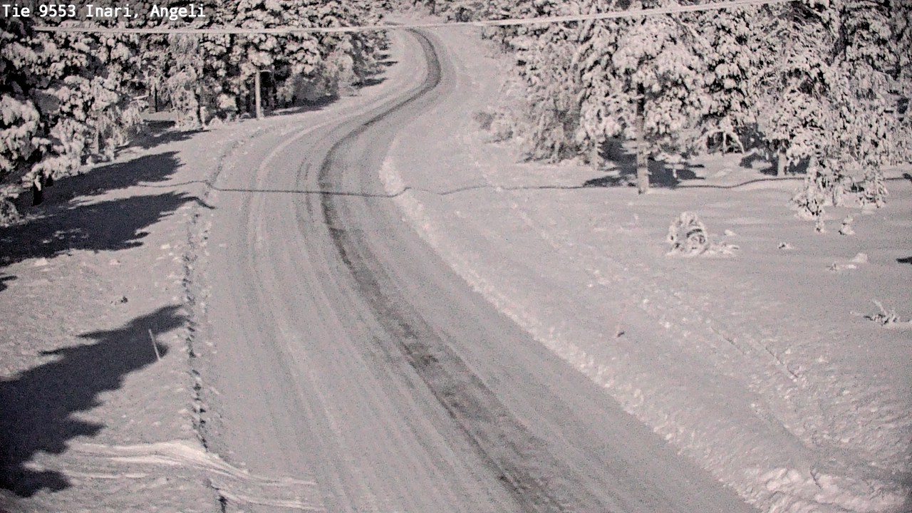 Kelikamerat Kuva Tie 9553 Inari, Angeli, Lintupuolivaara, Inari, Lappi