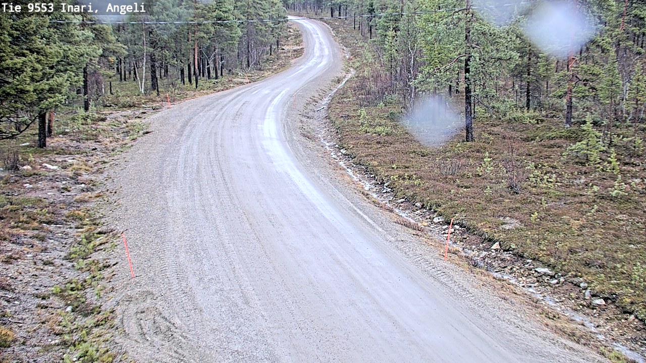 Kelikamerat Kuva Tie 9553 Inari, Angeli, Lintupuolivaara, Inari, Lappi