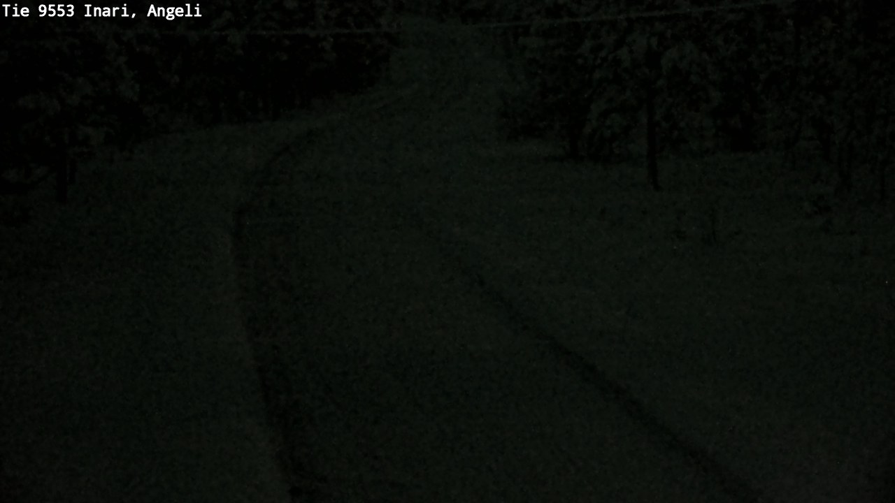 Weather Camera Image Väg 9553 Inari, Angeli, Lintupuolivaara, Inari, Lappi