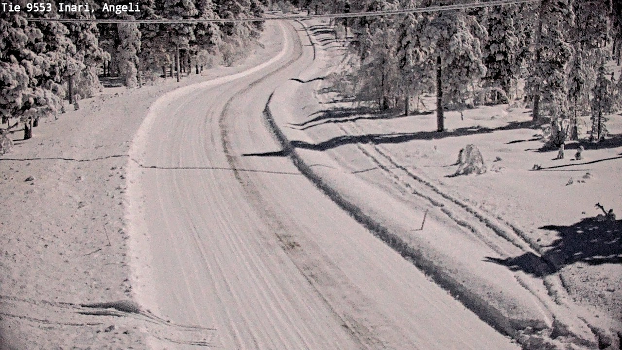 Kelikamerat Kuva Tie 9553 Inari, Angeli, Lintupuolivaara, Inari, Lappi