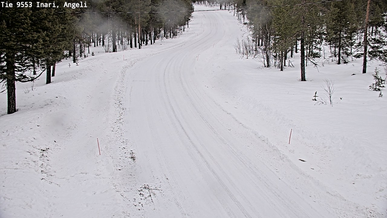 Kelikamerat Kuva Tie 9553 Inari, Angeli, Lintupuolivaara, Inari, Lappi
