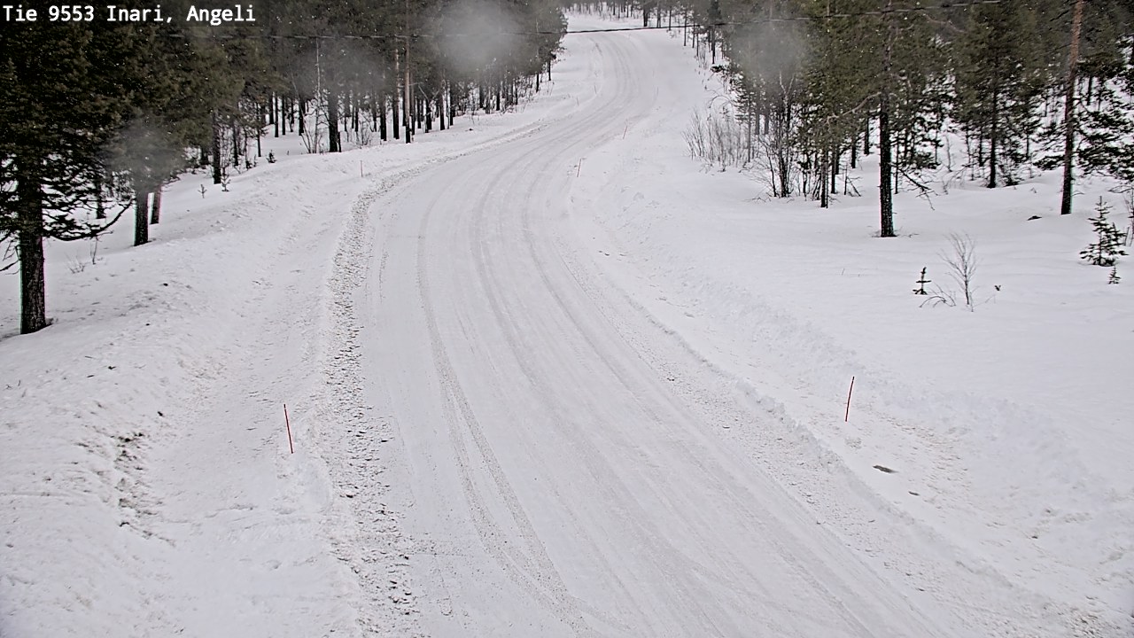Kelikamerat Kuva Tie 9553 Inari, Angeli, Lintupuolivaara, Inari, Lappi