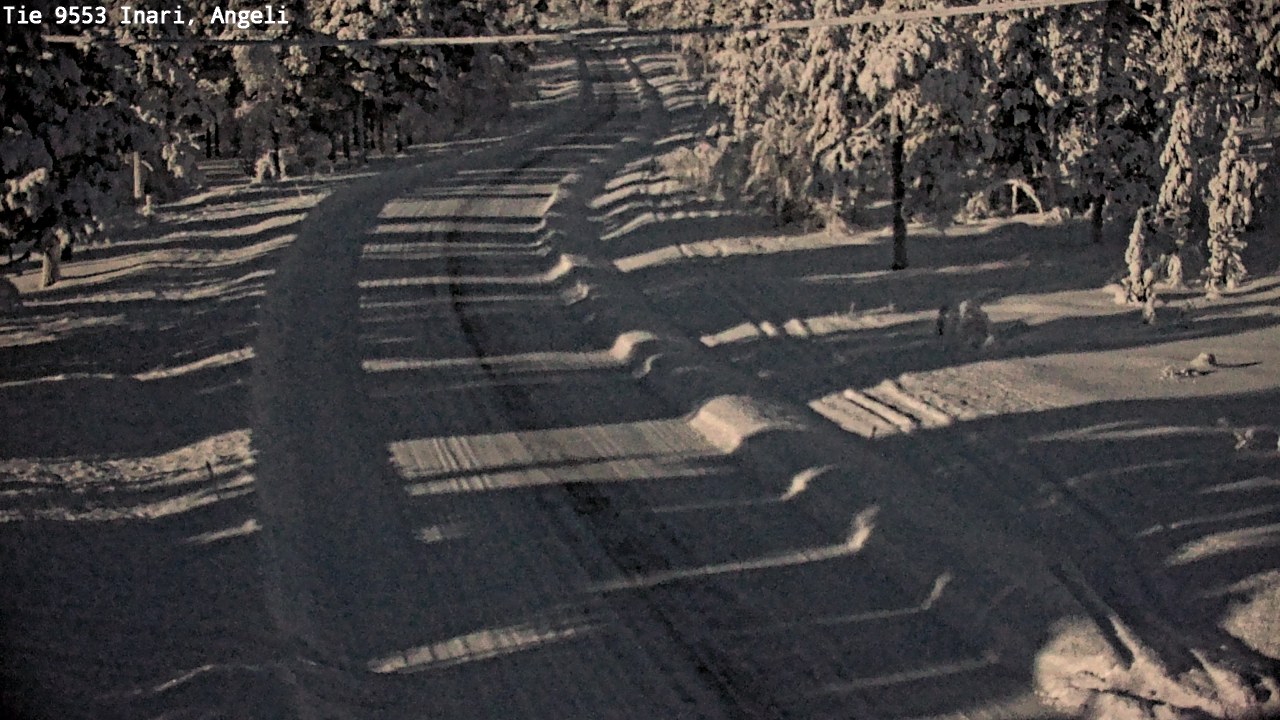 Kelikamerat Kuva Tie 9553 Inari, Angeli, Lintupuolivaara, Inari, Lappi