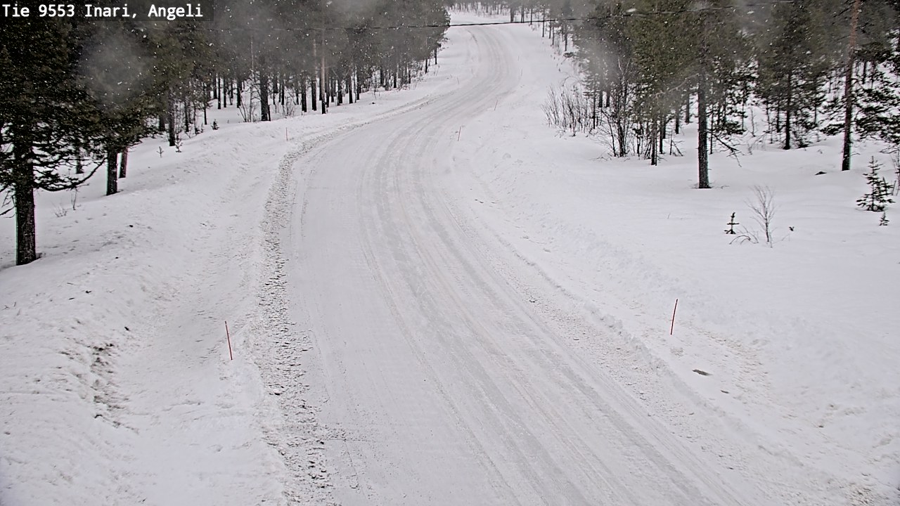 Kelikamerat Kuva Tie 9553 Inari, Angeli, Lintupuolivaara, Inari, Lappi