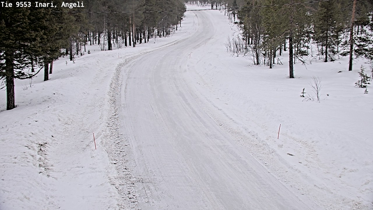 Kelikamerat Kuva Tie 9553 Inari, Angeli, Lintupuolivaara, Inari, Lappi