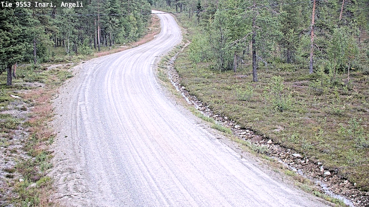 Kelikamerat Kuva Tie 9553 Inari, Angeli, Lintupuolivaara, Inari, Lappi