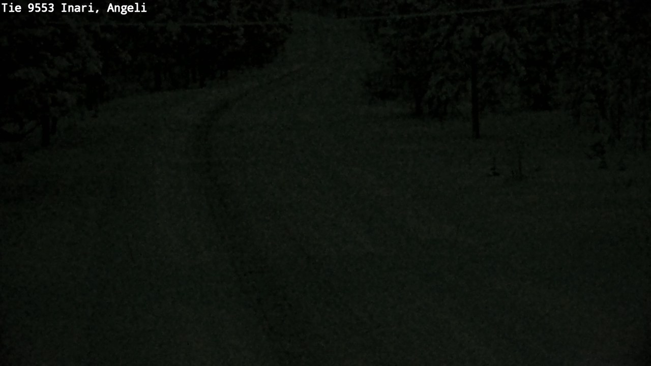 Weather Camera Image Road 9553 Inari, Angeli, Lintupuolivaara, Inari, Lappi