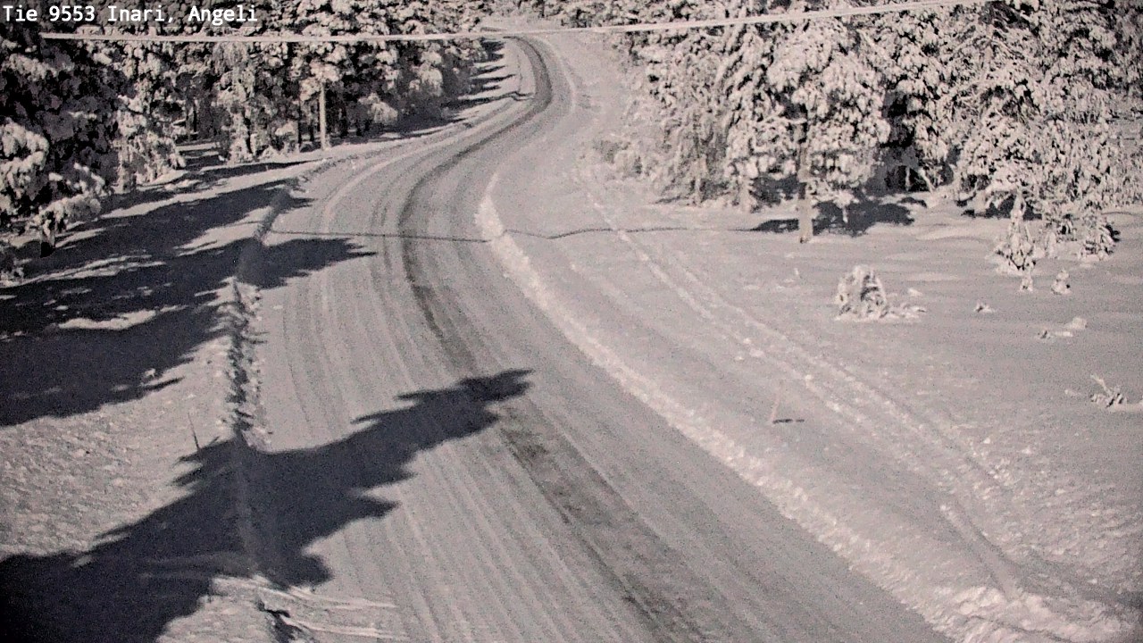 Kelikamerat Kuva Tie 9553 Inari, Angeli, Lintupuolivaara, Inari, Lappi