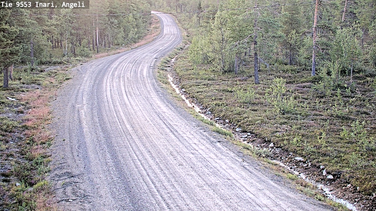 Kelikamerat Kuva Tie 9553 Inari, Angeli, Lintupuolivaara, Inari, Lappi