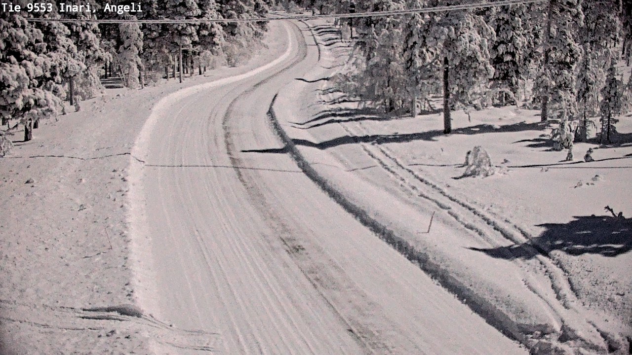 Kelikamerat Kuva Tie 9553 Inari, Angeli, Lintupuolivaara, Inari, Lappi