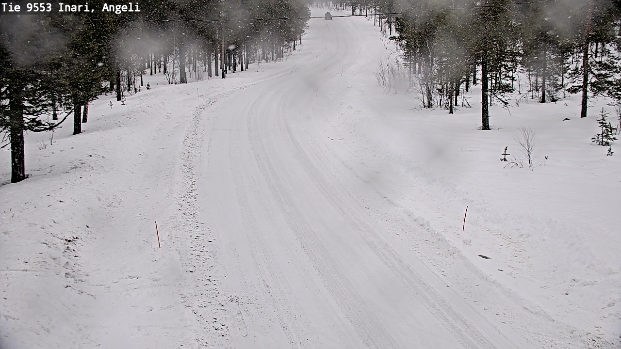 Kelikamerat Kuva Tie 9553 Inari, Angeli, Lintupuolivaara, Inari, Lappi